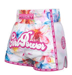 FLUORY MTSF127 MUAY THAI BOXING SHORTS XS-XXXL 4 COLOURS UNISEX JUNIOR & ADULT