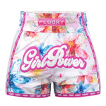 FLUORY MTSF127 MUAY THAI BOXING SHORTS XS-XXXL 4 COLOURS UNISEX JUNIOR & ADULT