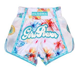 FLUORY MTSF127 MUAY THAI BOXING SHORTS XS-XXXL 4 COLOURS UNISEX JUNIOR & ADULT