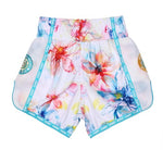 FLUORY MTSF127 MUAY THAI BOXING SHORTS XS-XXXL 4 COLOURS UNISEX JUNIOR & ADULT