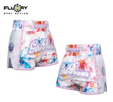 FLUORY MTSF127 MUAY THAI BOXING SHORTS XS-XXXL 4 COLOURS UNISEX JUNIOR & ADULT
