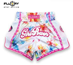 FLUORY MTSF127 MUAY THAI BOXING SHORTS XS-XXXL 4 COLOURS UNISEX JUNIOR & ADULT
