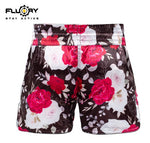 FLUORY MTSF128 MUAY THAI BOXING SHORTS XS-XXXL ROSE RED UNISEX JUNIOR & ADULT