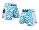 FLUORY MTSF130 MUAY THAI BOXING SHORTS XS-XXXL 4 COLOURS UNISEX JUNIOR & ADULT