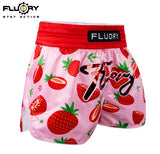 FLUORY MTSF131 MUAY THAI BOXING SHORTS XXS-XXL UNISEX JUNIOR & ADULT