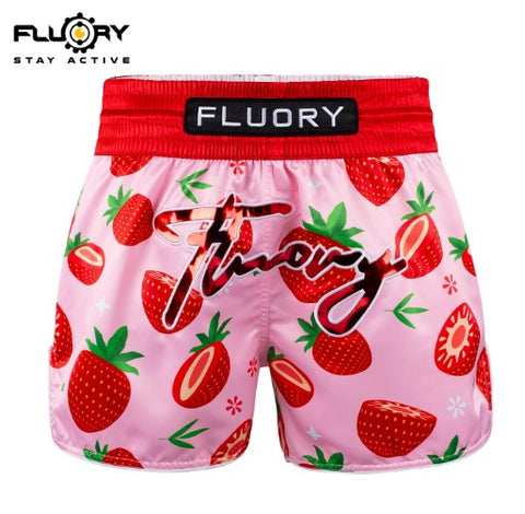 FLUORY MTSF131 MUAY THAI BOXING SHORTS XXS-XXL UNISEX JUNIOR & ADULT