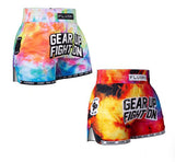 FLUORY MTSF138 MUAY THAI BOXING SHORTS XXS-XXL 2 COLOURS UNISEX JUNIOR & ADULT