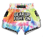 FLUORY MTSF138 MUAY THAI BOXING SHORTS XXS-XXL 2 COLOURS UNISEX JUNIOR & ADULT