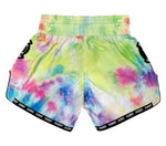 FLUORY MTSF138 MUAY THAI BOXING SHORTS XXS-XXL 2 COLOURS UNISEX JUNIOR & ADULT
