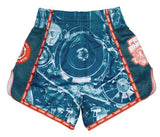 FLUORY MTSF139 MUAY THAI BOXING SHORTS XS-XXXL 4 COLOURS UNISEX JUNIOR & ADULT