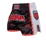 FLUORY MTSF144 BLOODBATH MUAY THAI BOXING SHORTS XS-XXXL 4 COLOURS UNISEX JUNIOR & ADULT