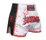 FLUORY MTSF144 BLOODBATH MUAY THAI BOXING SHORTS XS-XXXL 4 COLOURS UNISEX JUNIOR & ADULT