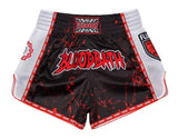 FLUORY MTSF144 BLOODBATH MUAY THAI BOXING SHORTS XS-XXXL 4 COLOURS UNISEX JUNIOR & ADULT