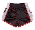 FLUORY MTSF144 BLOODBATH MUAY THAI BOXING SHORTS XS-XXXL 4 COLOURS UNISEX JUNIOR & ADULT