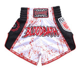 FLUORY MTSF144 BLOODBATH MUAY THAI BOXING SHORTS XS-XXXL 4 COLOURS UNISEX JUNIOR & ADULT