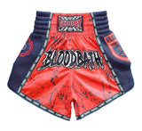 FLUORY MTSF144 BLOODBATH MUAY THAI BOXING SHORTS XS-XXXL 4 COLOURS UNISEX JUNIOR & ADULT