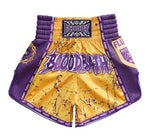 FLUORY MTSF144 BLOODBATH MUAY THAI BOXING SHORTS XS-XXXL 4 COLOURS UNISEX JUNIOR & ADULT