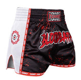FLUORY MTSF144 BLOODBATH MUAY THAI BOXING SHORTS XS-XXXL 4 COLOURS UNISEX JUNIOR & ADULT