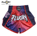 FLUORY MTSF145 MUAY THAI BOXING SHORTS XS-XXXL 3 COLOURS UNISEX JUNIOR & ADULT