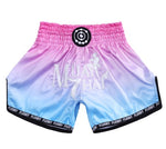 FLUORY MTSF115 MUAY THAI BOXSHORTS XS-XXXL Rot Gelb UNISEX JUNIOR &amp; ERWACHSENE