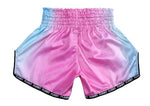FLUORY MTSF115 MUAY THAI BOXSHORTS XS-XXXL Rot Gelb UNISEX JUNIOR &amp; ERWACHSENE