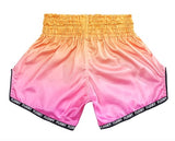 FLUORY MTSF115 MUAY THAI BOXSHORTS XS-XXXL Rot Gelb UNISEX JUNIOR &amp; ERWACHSENE