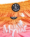 FLUORY MTSF115 MUAY THAI BOXSHORTS XS-XXXL Rot Gelb UNISEX JUNIOR &amp; ERWACHSENE