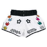 YOKKAO KHALIFA KUSH MUAY THAI MMA BOXING Shorts S-XXL White