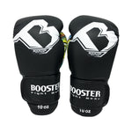 BOOSTER PRO MARBLE MUAY THAI BOXHANDSCHUHE Rindsleder Thai Leder 8-16 oz Schwarz 