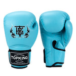 Top King TKBGSV MUAY THAI BOXHANDSCHUHE Rindsleder 8-16 oz Schwarz