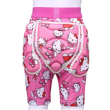 Extreme Sports Ski Snow Boarding Skate Padded Impact Protective Gear Hello Kitty Sets Junior 3-5 yrs Size S (OS019)