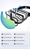 High Experience Snowboarding Ski Outdoor Protection UV Protection Anti-fog Magnetic Goggles Adult Unisex Pink Palm Strap