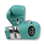 No Boxing No Life Boxing Gloves Pound 4 Pound Lace Up Microfiber 8-16 oz Blue