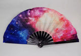 Carnival Party Dancing Performing UV Fluorescent Folding Hand Fan Bamboo Tangs 33 cm PF008