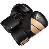 HAYABUSA S4 BOXING GLOVES 8-16 oz Black Gold