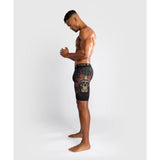 Venum-05335-603 Santa Muerte 5.0 Men’s Vale Tudo Short M/L Deep Black Gold