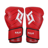 RAJA 100S MUAY THAI BOXING GLOVES Professional Microfiber 10-14 oz 6 Colours