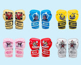 RAJA MUAY THAI BOXHANDSCHUHE Atmungsaktive Mesh-Handfläche Cooltex PU-Leder Kinder 6 oz Hello Kitty 2
