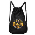 RAJA RABAG-9 DRAWSTRING BOXING EQUIPMENT BAG BACKPACK 50 x 41 x 18 cm Black