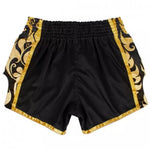 Fairtex Glory MUAY THAI BOXING Shorts S-XL BSG1 Black Gold