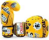 YOKKAO ROCK 'N ROLLA MUAY THAI BOXING GLOVES 8-16 oz GOLD