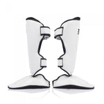 FAIRTEX SP9 ULTRA ERGO SHIN GUARD PROTECTOR S-XL WHITE