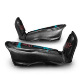 SKS Empire Tiger Bomb Muay Thai Shinguards Size S-XL Black