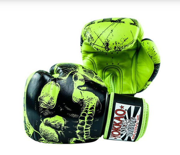 YOKKAO SKULLZ MUAY THAI BOXING GLOVES 8-16 oz – AAGsport