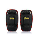 FAIRTEX LIGHT WEIGHT KPLC6 CURVED SMALL KICK PADS Size Free Black