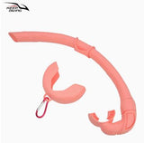 Silicone Foldable Diving Wet Tube Snorkel with Compact Storage Case 4 Colours SN-503P