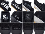 STA x FEIYUE Collaboration Canvas Shoes Sneakers Size 36-46 Unisex Youth Adult 8 Colours (Copy)