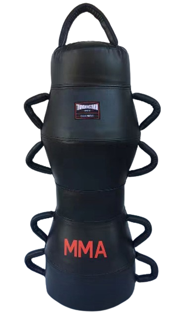 Grappling Dummy Bag with Handles 003 Wrestling MMA Jiu Jitsu BJJ Unfilled 70 cm Black