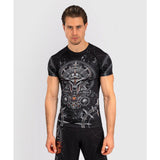 VENUM-05403-109 Gladiator 5.0 Rashguard Shortsleeve M-XL Black Silver