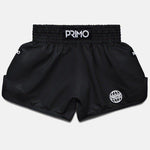 Primo Muay Thai Boxing Shorts Alta Series S-XXL Onyx Black